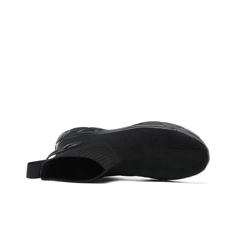 Black tailed Deer Cushioning, Slip Resistant, Breathable, Lightweight Coverage High Top Casual Shoes Unisex-4