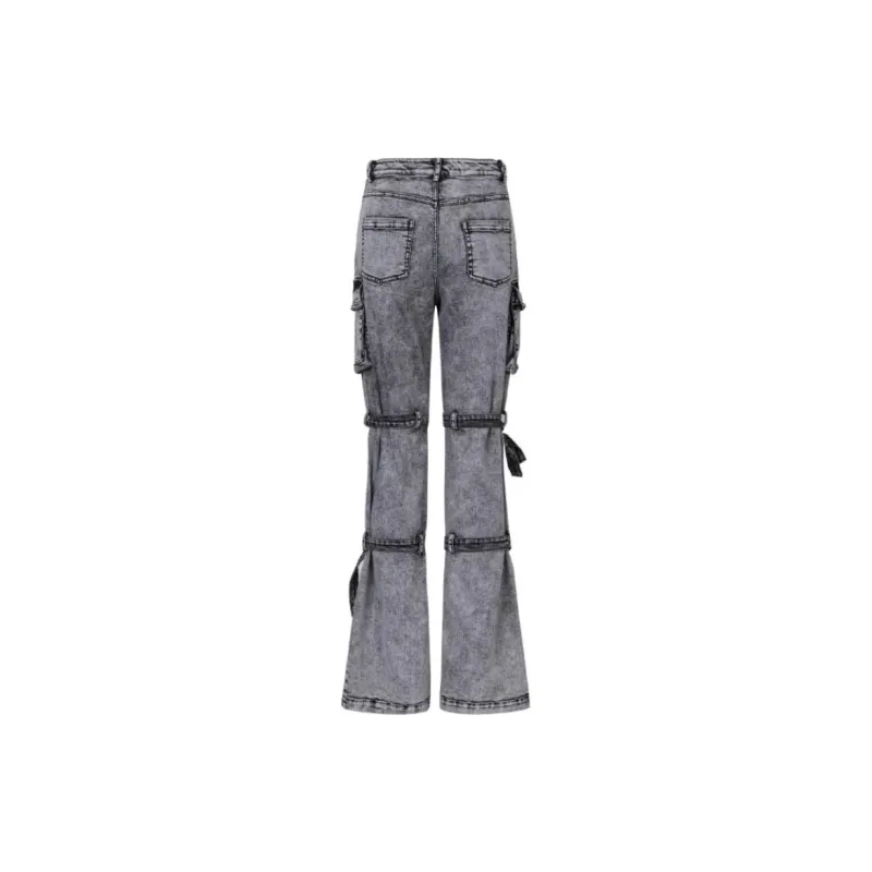 JAC FLEURANT Jeans Women's Gray-1