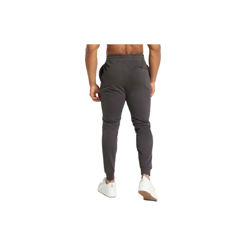 GYMSHARK CREST JOGGERS Knitted Sports Pants Men's Gray Purple-1