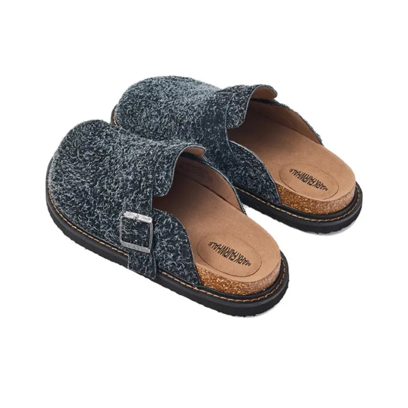 FAIRWHALE EVA Abrasion Resistant Wrap toe Slippers Unisex Dark Blue-2