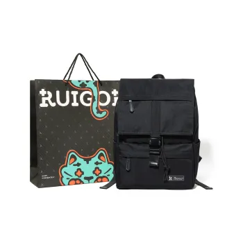 RUIGOR Fabric Laptop Backpack Large Size Unisex Multicolor