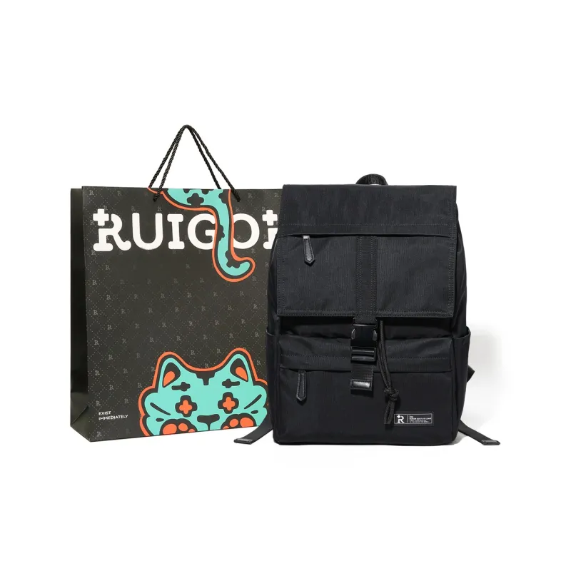 RUIGOR Fabric Laptop Backpack Large Size Unisex Multicolor-0