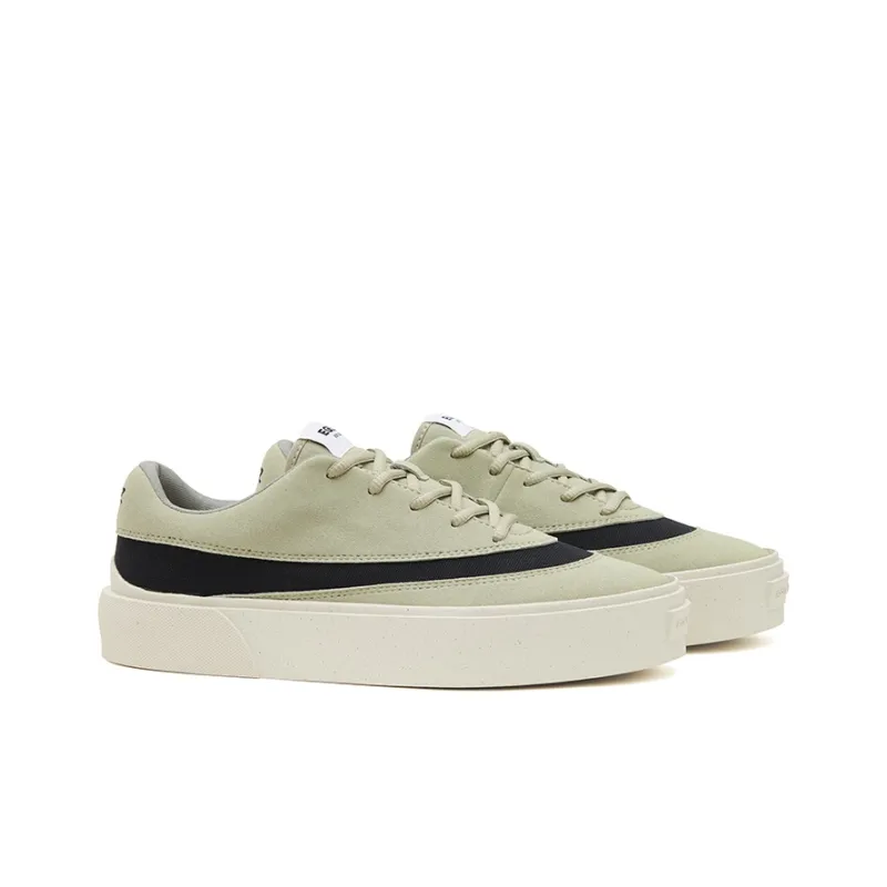 EQLZ EQUALIZER Fault 24LO Low Top Skateboard Shoes Unisex Green Black-1