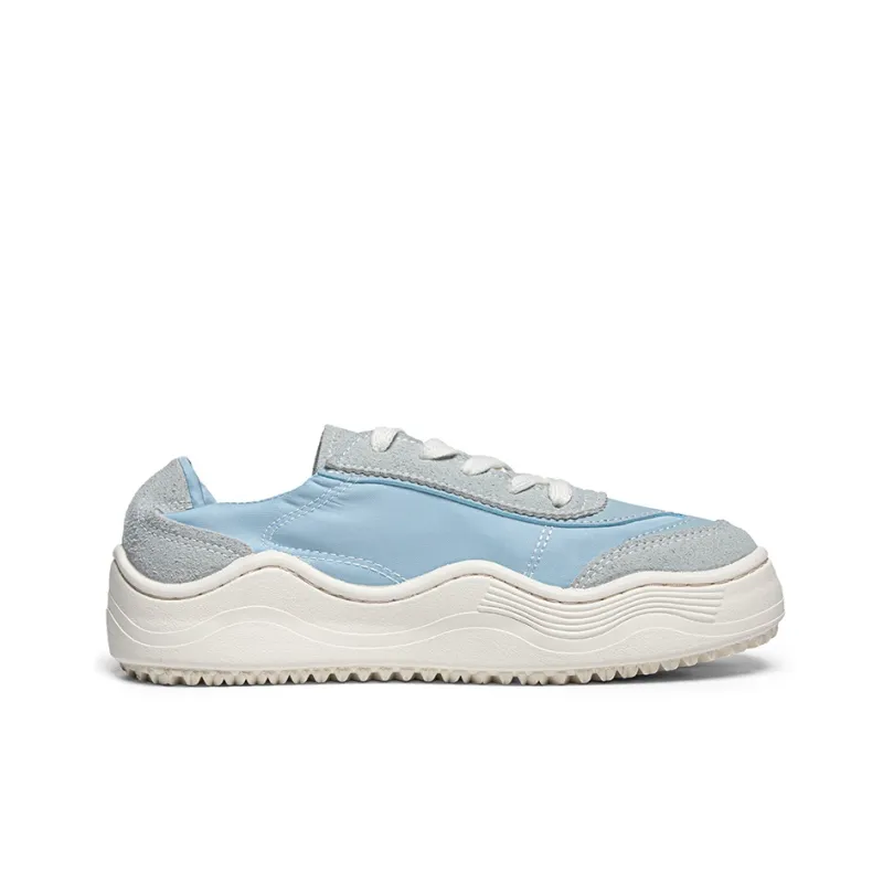 Warrior Durable Lightweight And Breathable Low Top Canvas Shoes Women's Light Blue-1