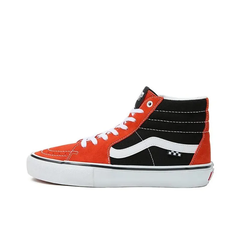 Vans Skate Sk8 Hi 'Red Black'-0