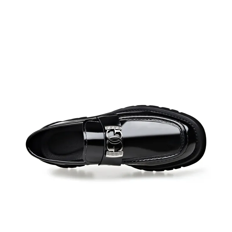 XIAOTOULANG Dress Shoes Men's Black-2