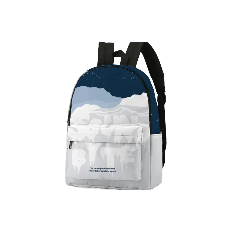 ONRF SOUNDBYTE Collaboration Polyester Backpack Regular Unisex White-1