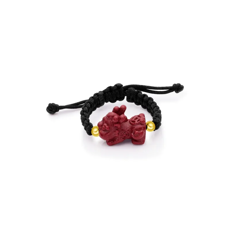 MOVER Reconstructed Cinnabar Jade Rings Unisex-1