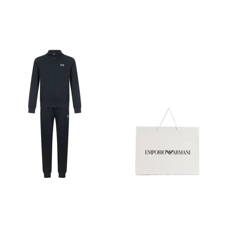 EMPORIO ARMANI Logo print Tracksuit Set-2