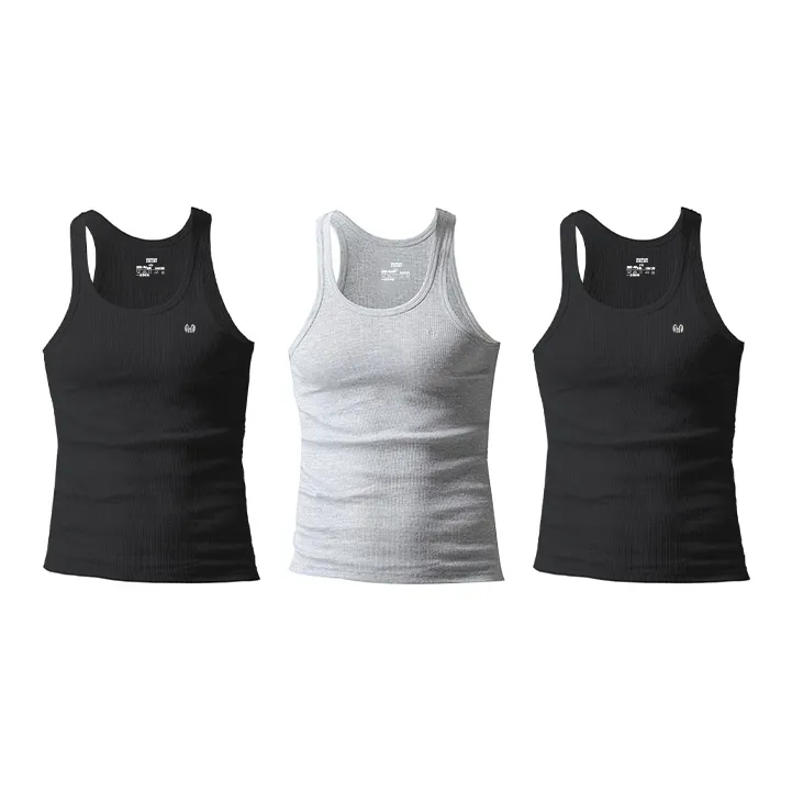H YXIANG Tank Tops Men's 3 Pack-24