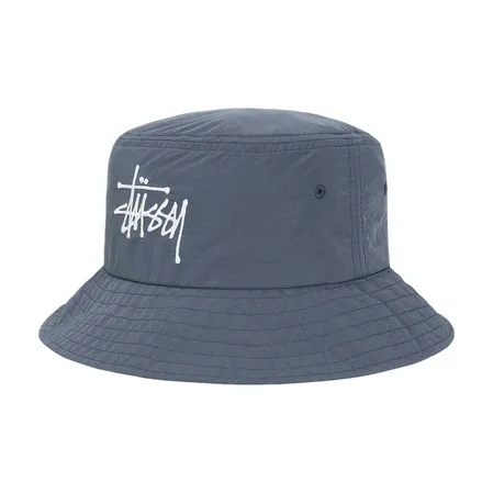 Stussy Embroidered Logo Bucket Hat-0