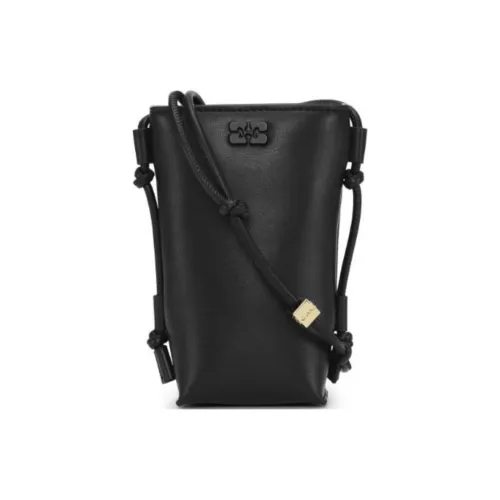 GANNI Leather Crossbody Bag