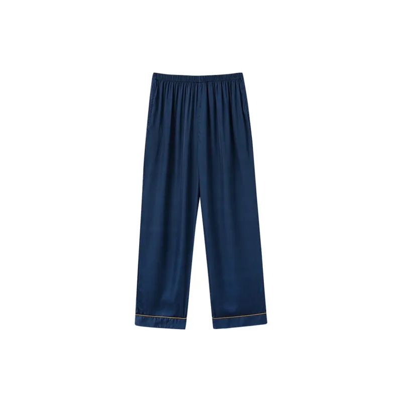Ordifen Pajama Pants Men's Dark Blue-0