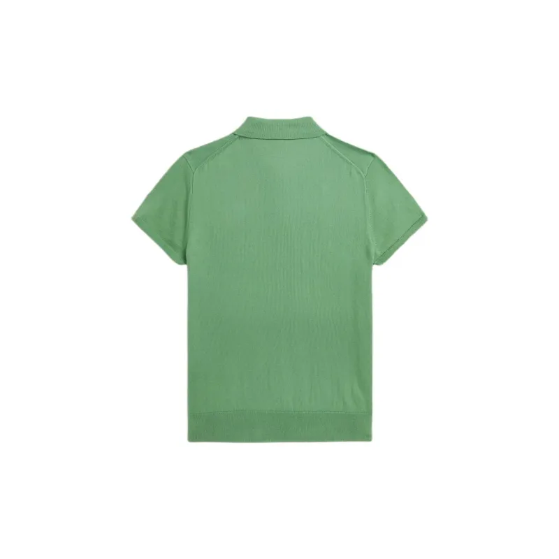 Polo Ralph Lauren SS24 Polo Shirt Women's Light Green-1