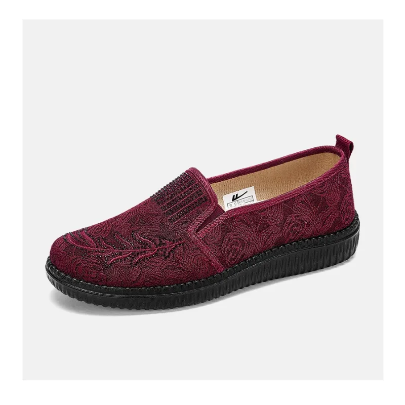 Warrior Comfortable Soft Sole Sports Casual Wear-Resistant Breathable Low-Top Casual Shoes Women's-5