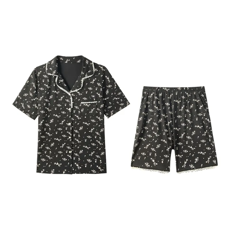 MADALLO Pajama Set Women's Black-0