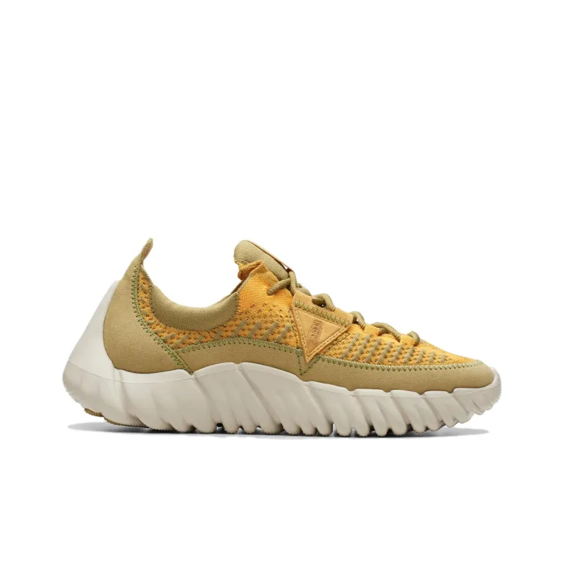 Clarks Low Top Casual Shoes Men's Yellow-1