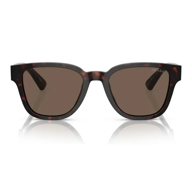 PRADA Tortoiseshell effect D frame Sunglasses-1