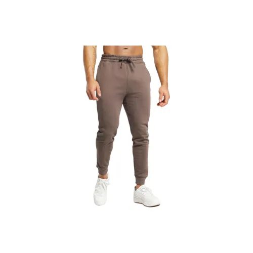 GYMSHARK Knitted Sweatpants Men Truffle Brown