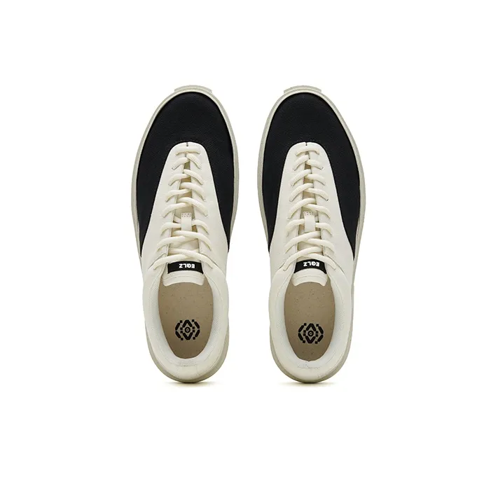 EQLZ EQUALIZER Fault 22 LO Low Top Skateboard Shoes Unisex White Black-3