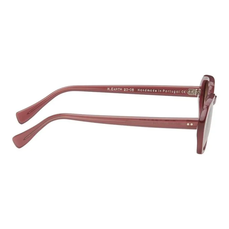 OUR LEGACY Acetate Sheet Square Sunglasses Men's Pink-2