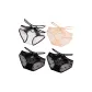 M1046-Design Sensual Lace-C Set-White+Skin+Black+Black (4 Pack)
