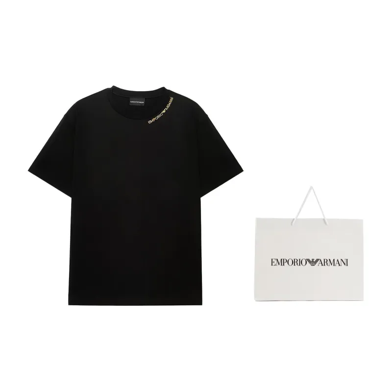 EMPORIO ARMANI T Shirt Men's Black-2
