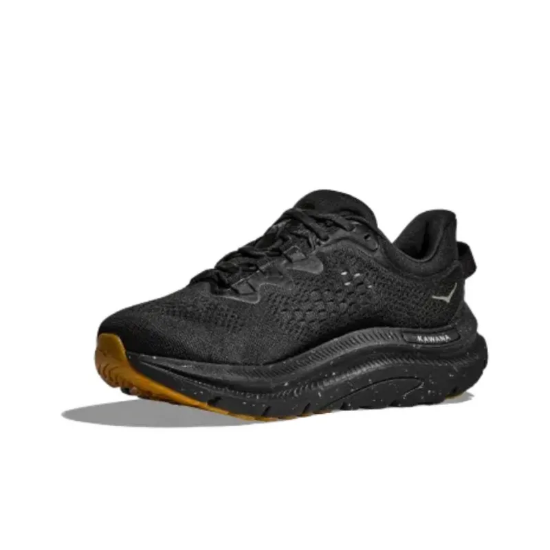 HOKA ONE ONE Cushioned Slip Resistant Low Top Casual Shoes Women's Black-2