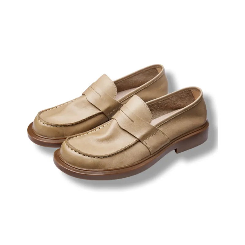 Brounvanm Loafers Men Silver/Apricot-1