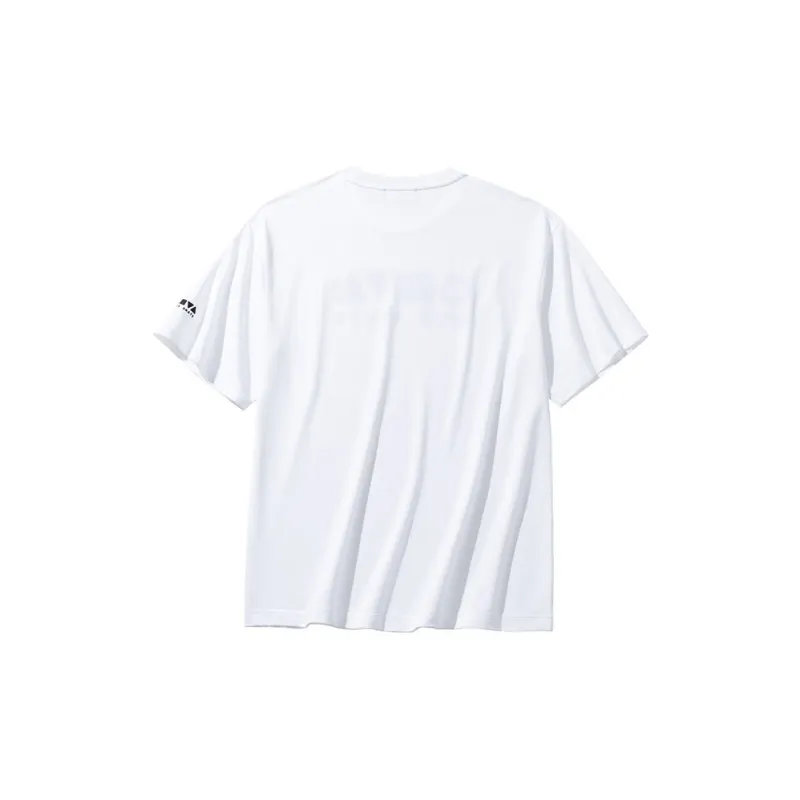 Anta T Shirt Unisex Snowflake White-1