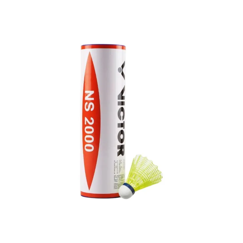VICTOR Nylon Shuttlecock 6 Pack Nylon Shuttlecocks-8