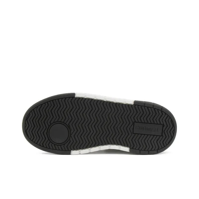 Hurley Puffy Shoes Wear-Resistant Breathable Height Increasing Low-Top Skateboard Shoes Unisex-4