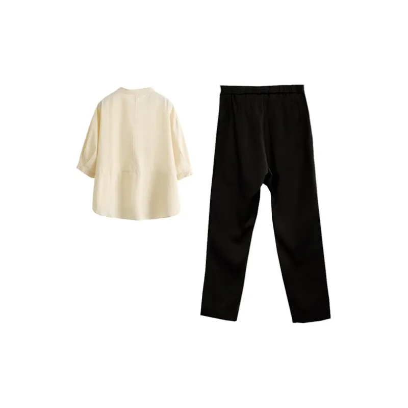 Yvetteclassic Shirt Matching Set Women's-1