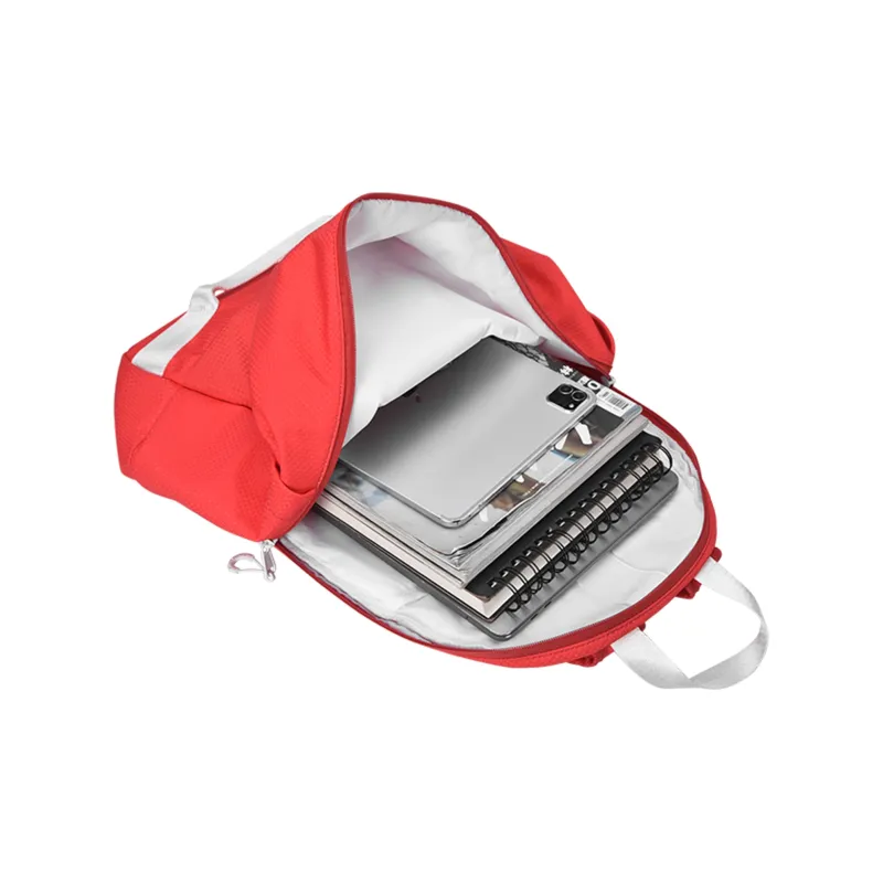FINITE LOOP Recycled Material Backpack Unisex Ecru-15