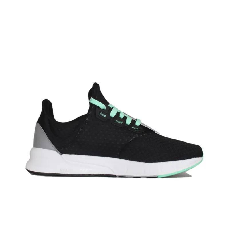 Adidas Falcon Elite 5 Cushioning Anti Slip And Wear Resistant Mid Top Casual Running Shoes Women's Black Cyan-1