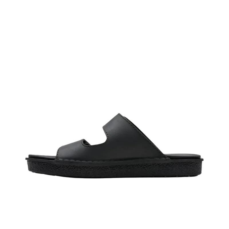 Clarks Slide Slippers Men's Black-0