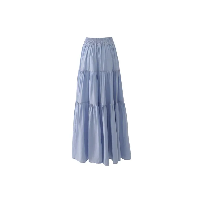 Rose Casual Long Skirts Women's-1