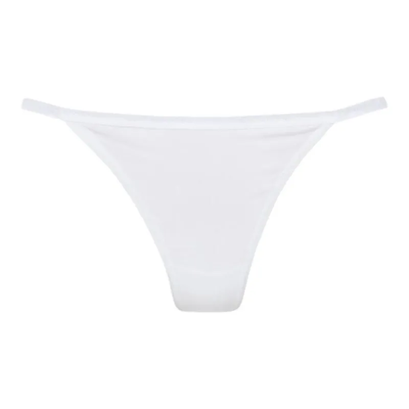 CK/Calvin Klein STRING BIKINI Underpants Europe Version Women's 1 Pack White-0