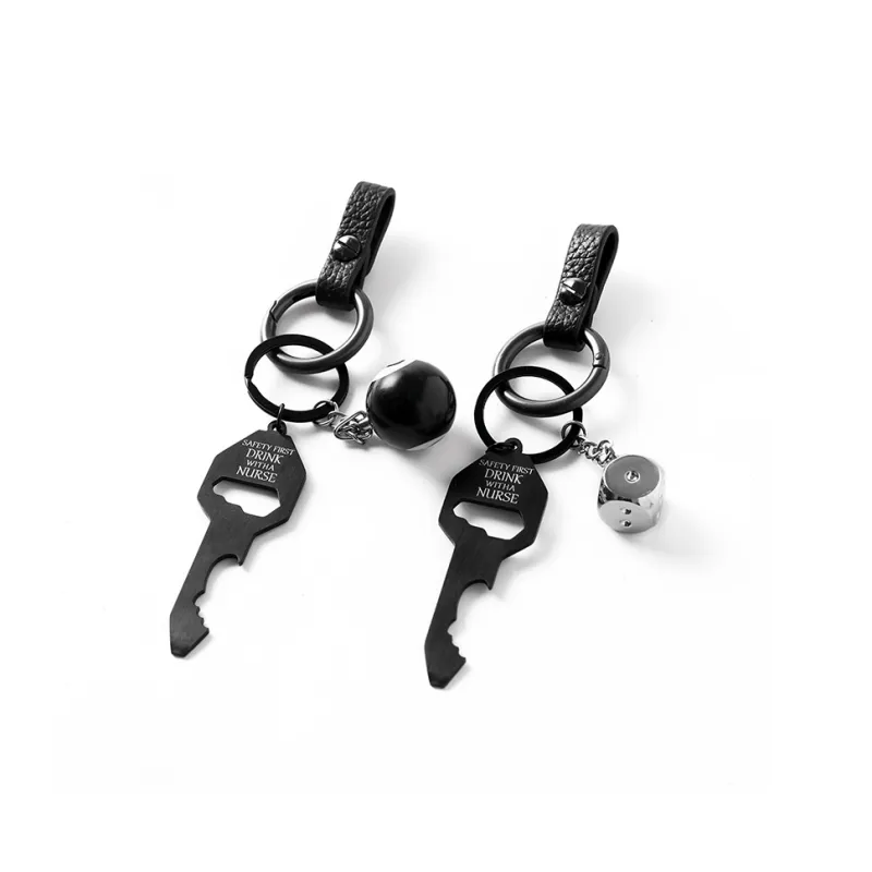 LAMLICKA Keychains Unisex Silver-1
