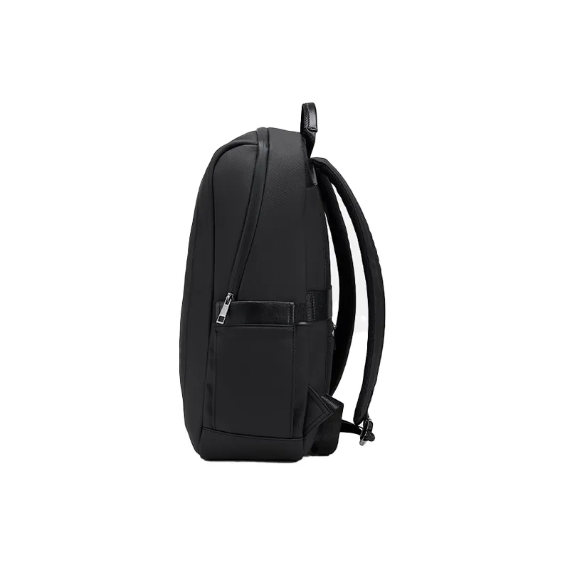 PIERRE CARDIN Fabric Lightweight Large Capacity Men's Bag Backpack Men's Black-3