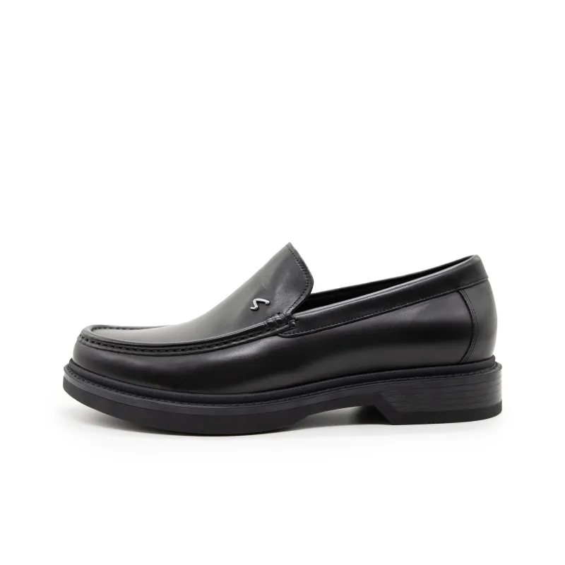 Satchi Dress Shoes Slip on Men's Black-0