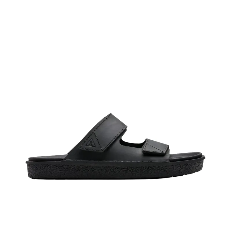 Clarks Slide Slippers Men's Black-1
