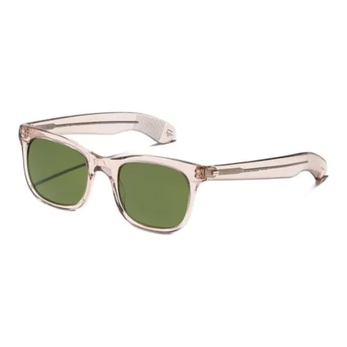 MOSCOT Acetate Irregular Shape Sunglasses Men's Pink