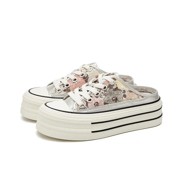 Jin Baichuan Lightweight Coverage Low Top Skateboard Shoes Women's-6