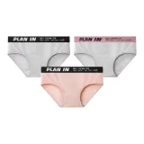3 Pack (Pink Black+Heather Gray Black+Gray Pink)