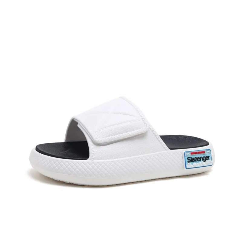 Slazenger Slip Resistant Slide Slippers Unisex White-0