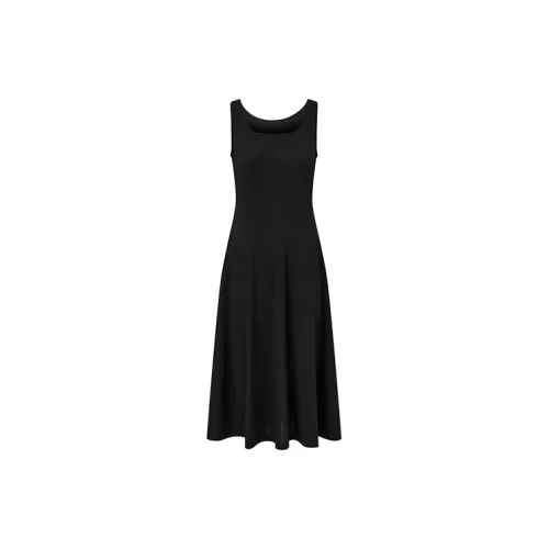 PEACEBIRD Sleeveless Dresses Women's Black