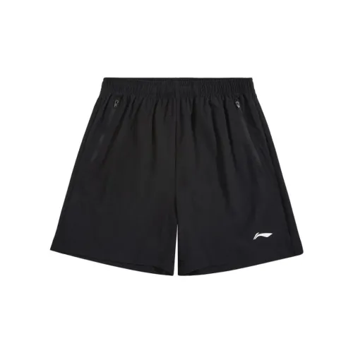 LINING Badminton Series Casual Shorts Unisex Black