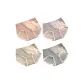 M1047-Minimalist Style High-Rebound Pants-B Set-Cameo Brown+Rose Purple+Khaki+Gray (4 Pack)