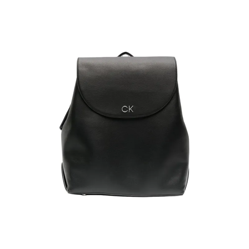 CALVIN KLEIN Polyurethane Backpack Women's Black-0